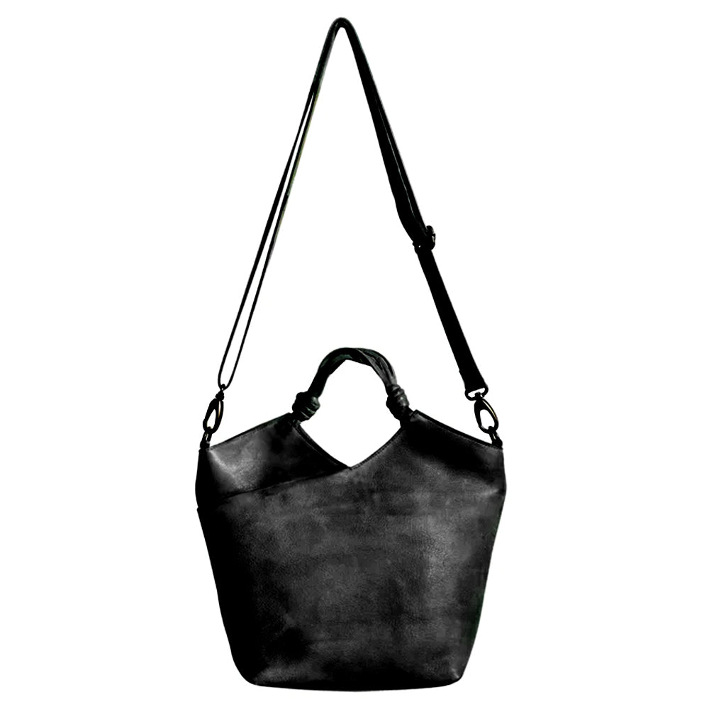 Leather Crossbody Bag: Nash