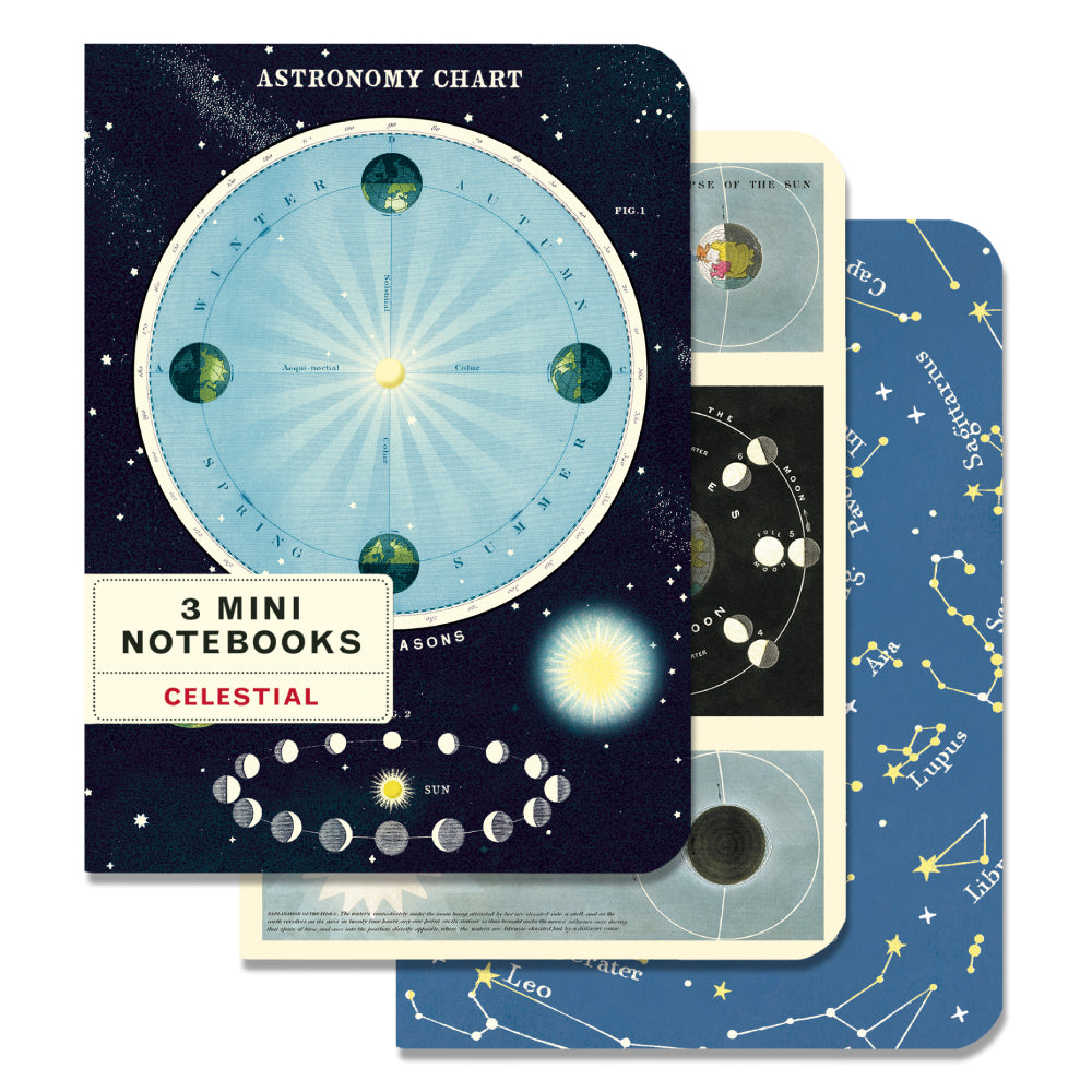 Celestial Mini Notebooks Set