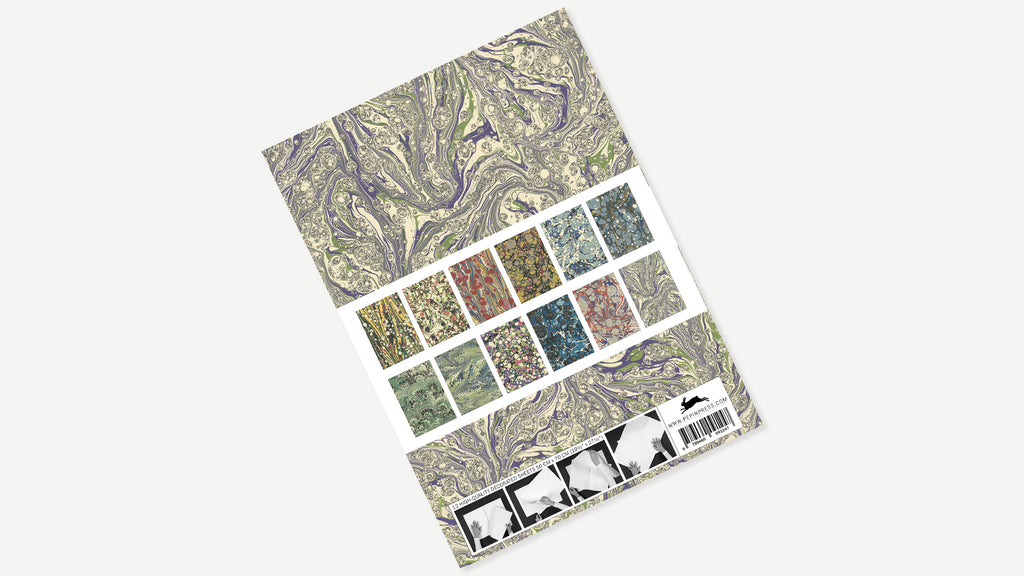 Gift Wrap Book: Marbled Paper Designs