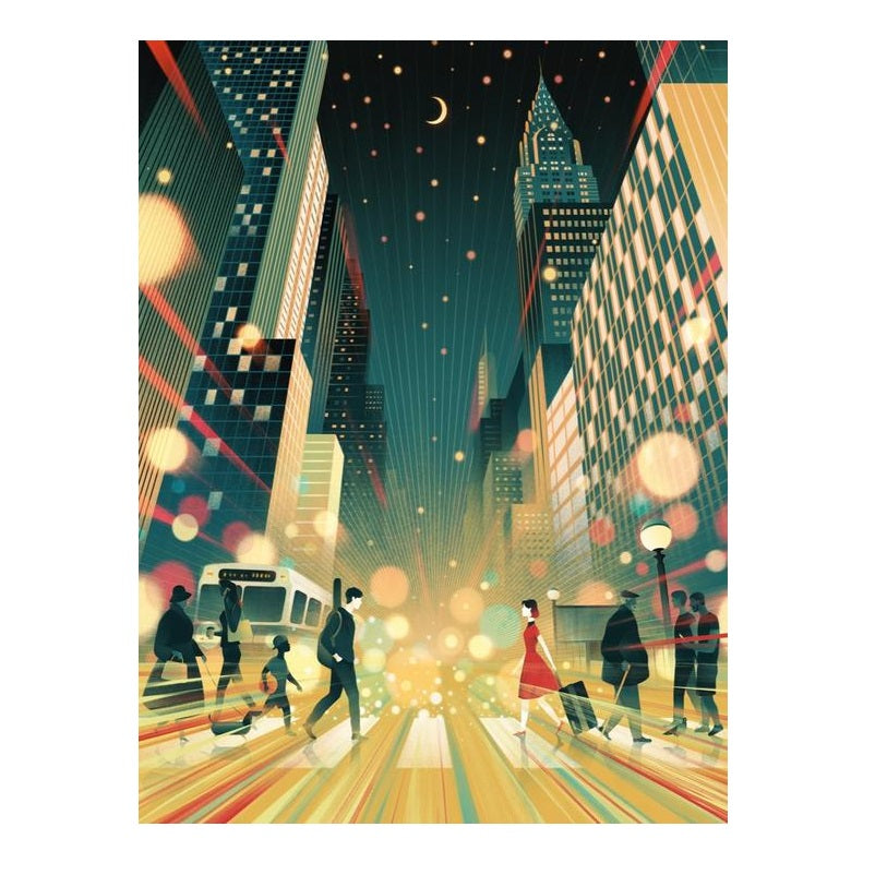 Moonlight Moment Puzzle - The New York Public Library Shop