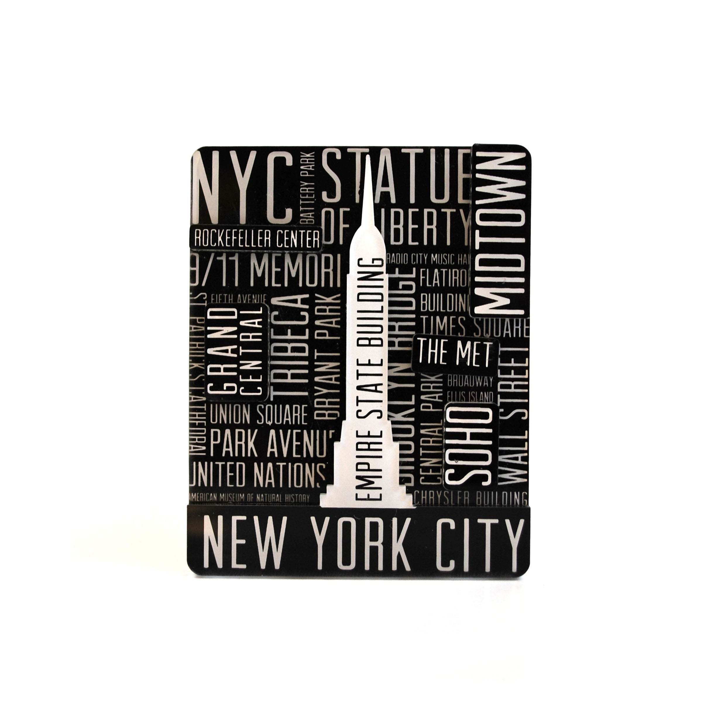 New York City Word Cloud Magnet | The New York Public Library Shop