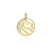Gold NYPL Lion Necklace | The New York Public Library Shop
