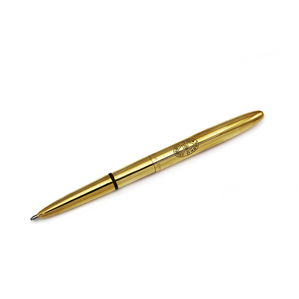 Fisher Space Pen Raw Brass Bullet Pen - 400RAW