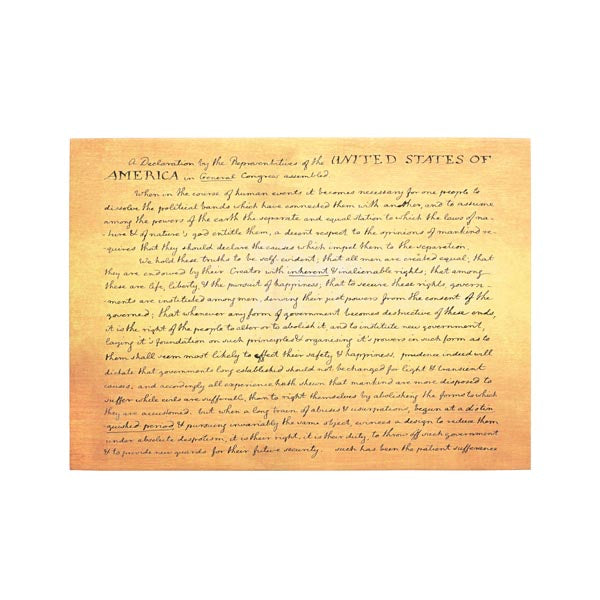 NYPL Declaration of Independence Document Folder