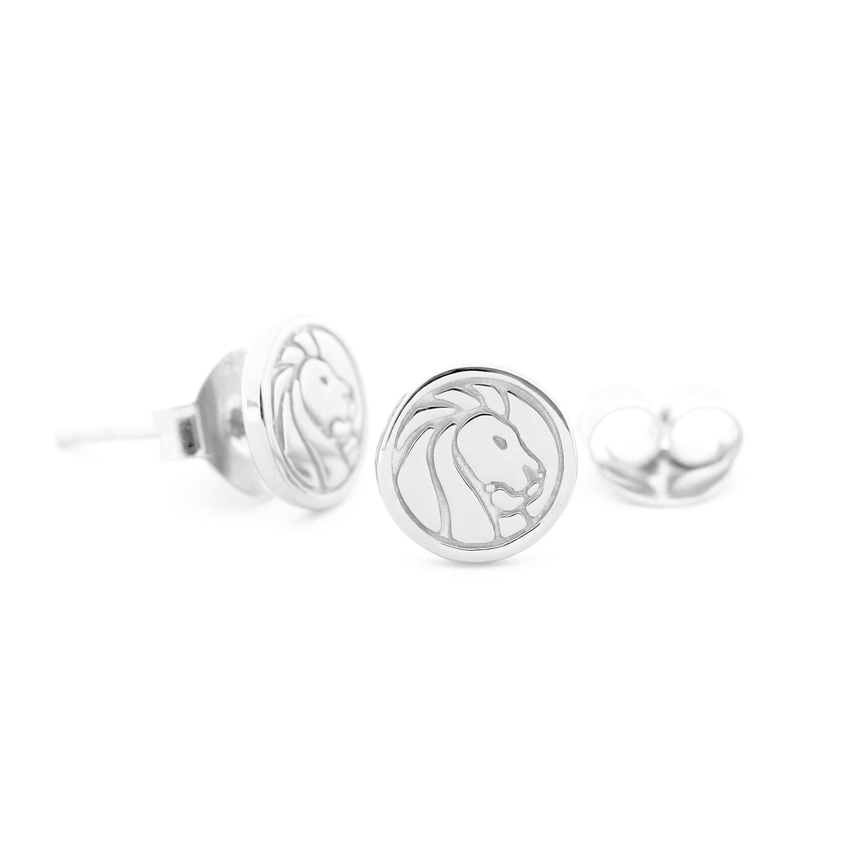 NYPL Lion Logo Earrings | The New York Public Library Shop