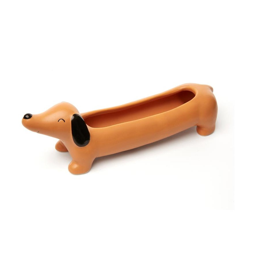 Daisy The Dachshund Planter | The New York Public Library Shop
