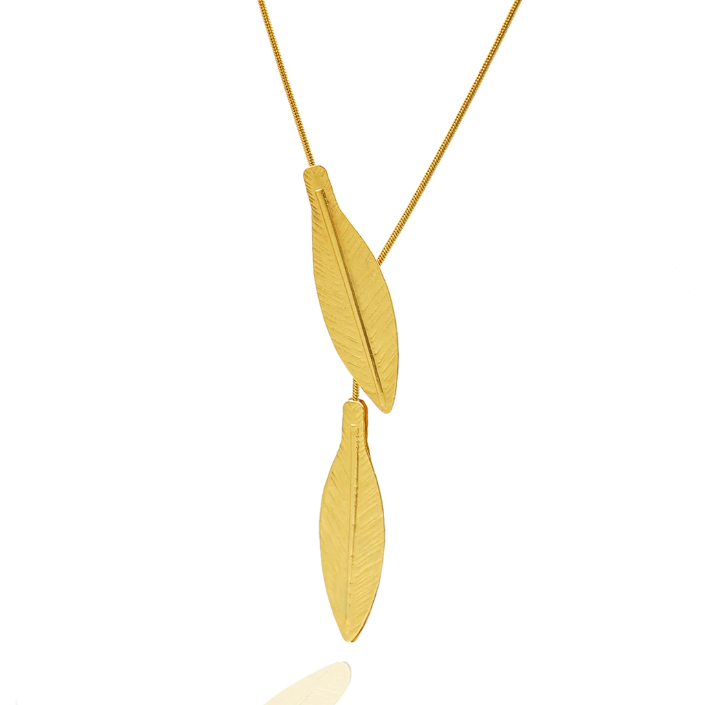 Phyllo Leaf Necklace