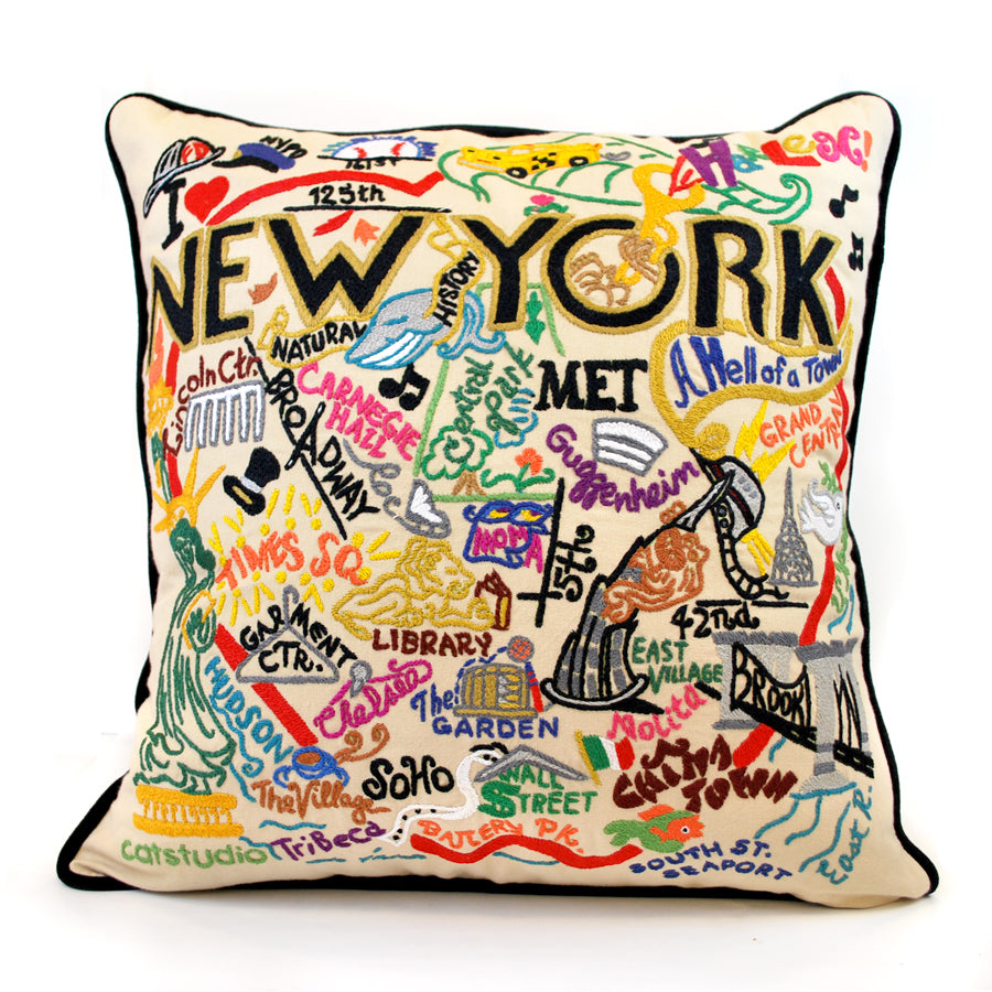 New York City Pillow - The New York Public Library Shop