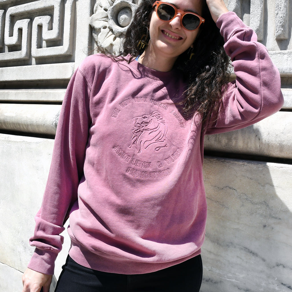 NYPL Vintage-Inspired Lion Sweatshirt