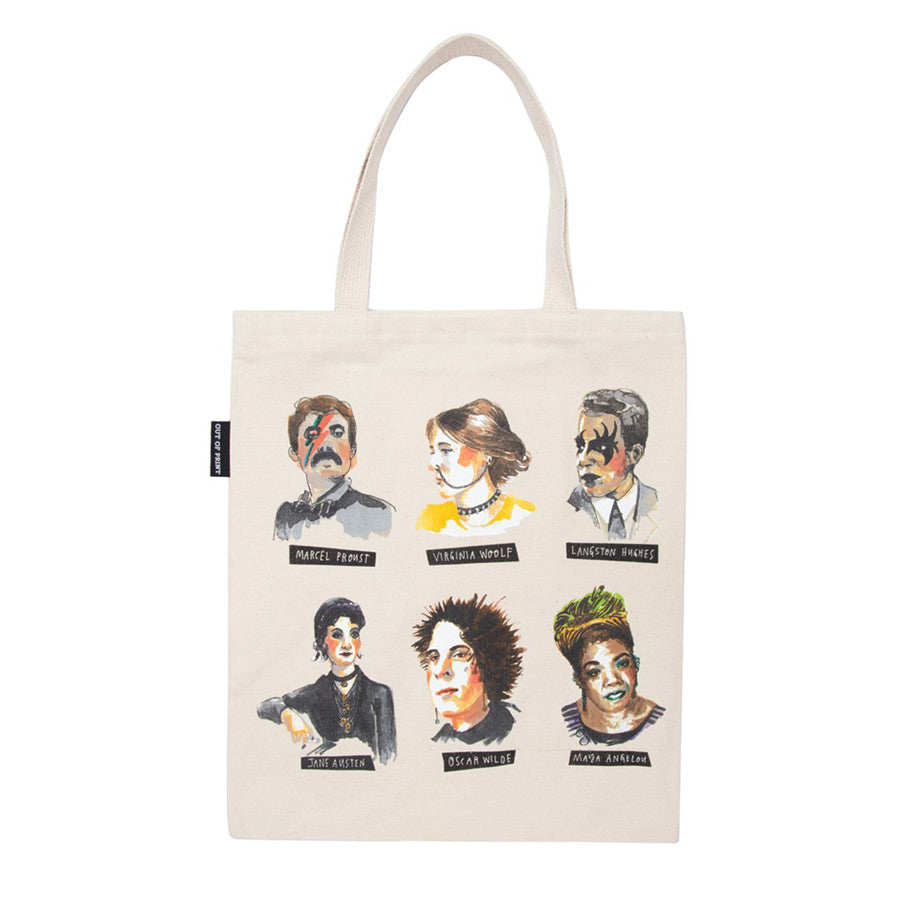 Punk Rock Authors Tote Bag - The New York Public Library Shop