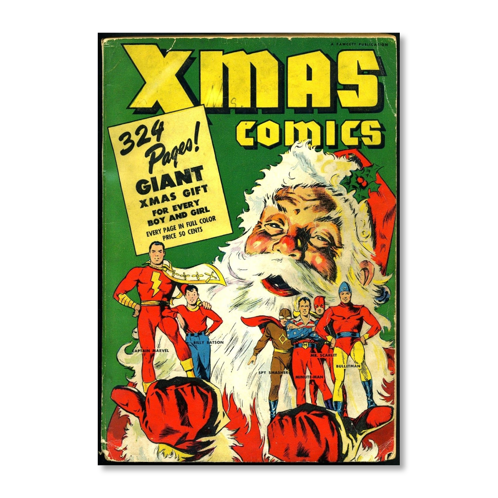 X-Mas Comics Holiday Card Set