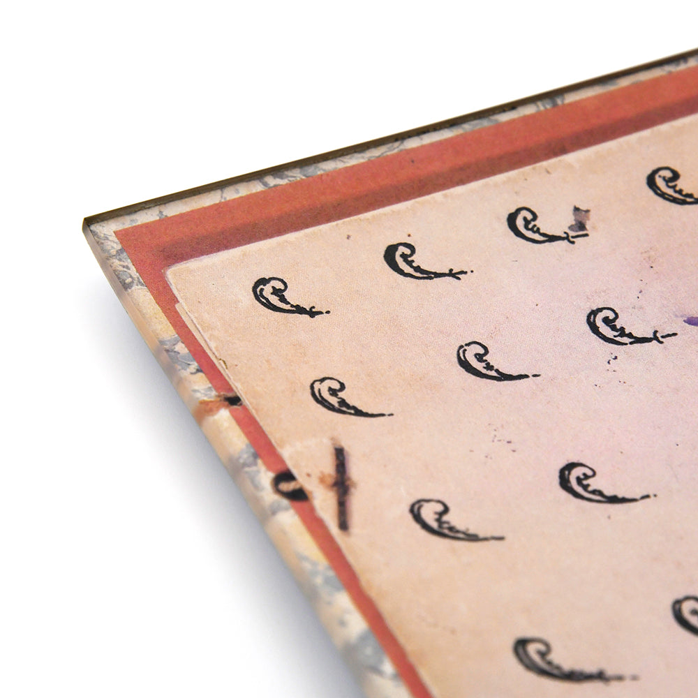 Virginia Woolf's The Waves Manuscript Apostrophe Endpaper Tray