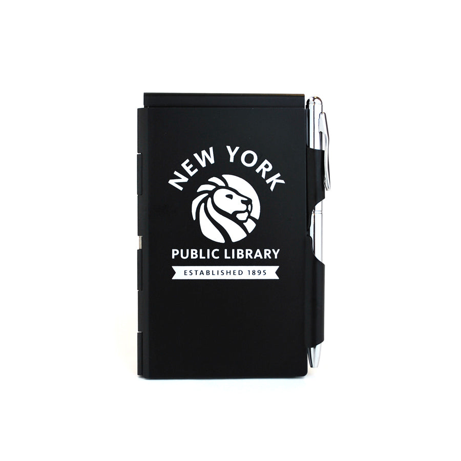 Black NYPL Flipnotes / 3 Refill Pads Included - The New York Public Library Shop