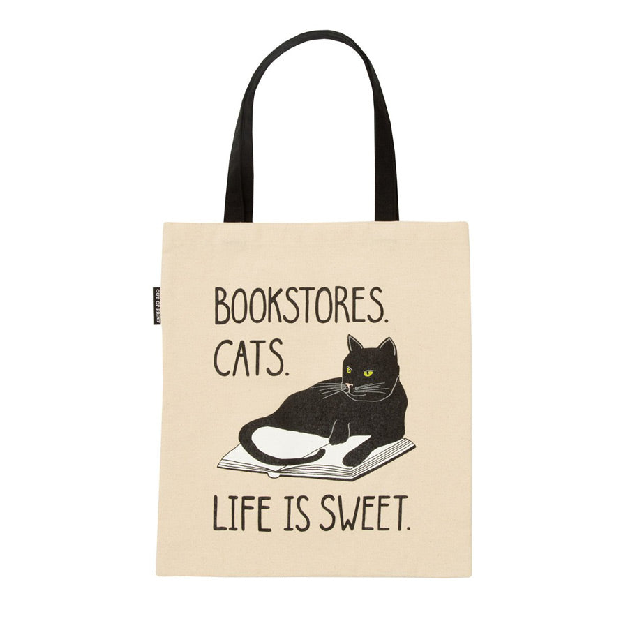 Bookstore Cats Tote Bag - The New York Public Library Shop