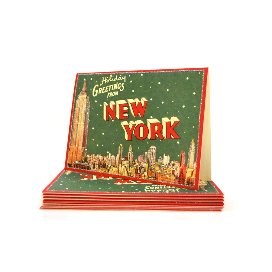 New York Holiday Greetings Card Set - The New York Public Library Shop