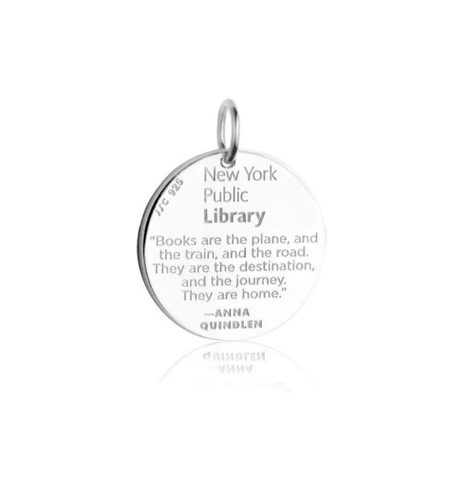 NYPL and NYC Silver Infinity Charm Bracelet - The New York Public Library Shop