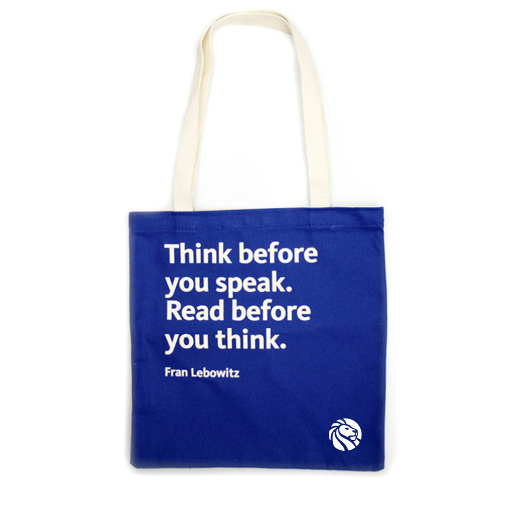 NYPL Fran Lebowitz Tote Bag - The New York Public Library Shop