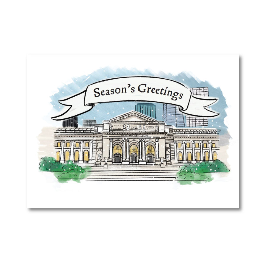 Season's Greetings: Printable Greeting Card