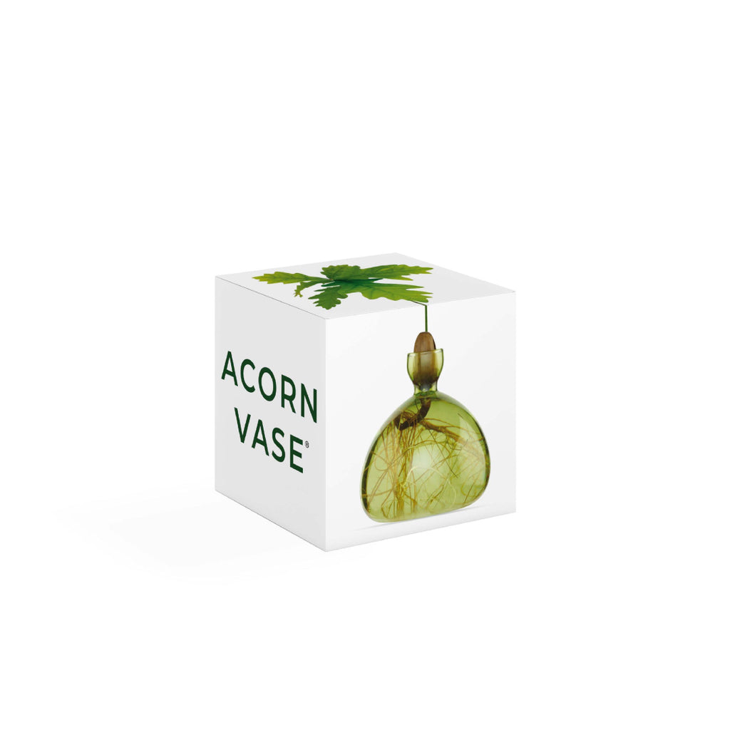 Grass Green Acorn Vase