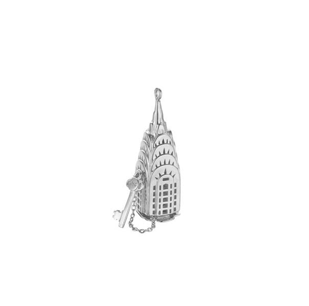 Silver Chrysler Building Charm - The New York Public Library Shop