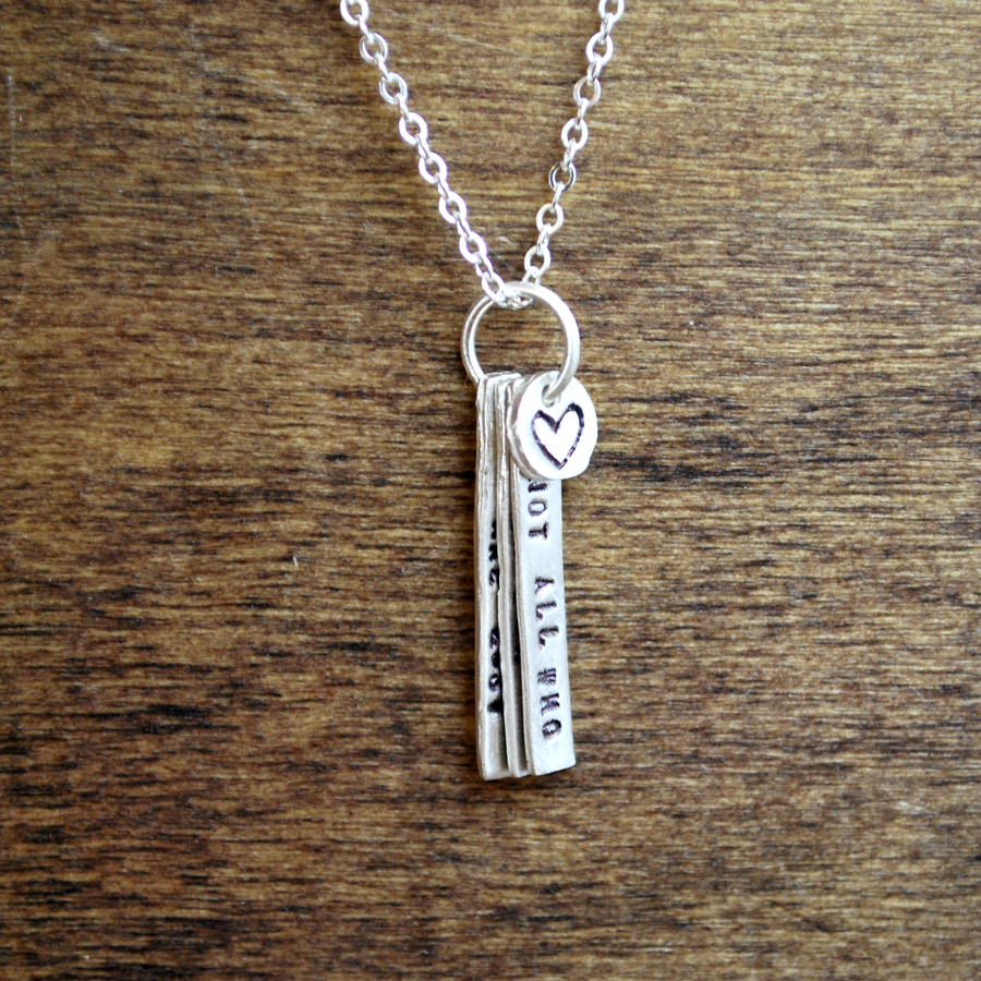 J.R.R. Tolkien Quote Necklace - The New York Public Library Shop