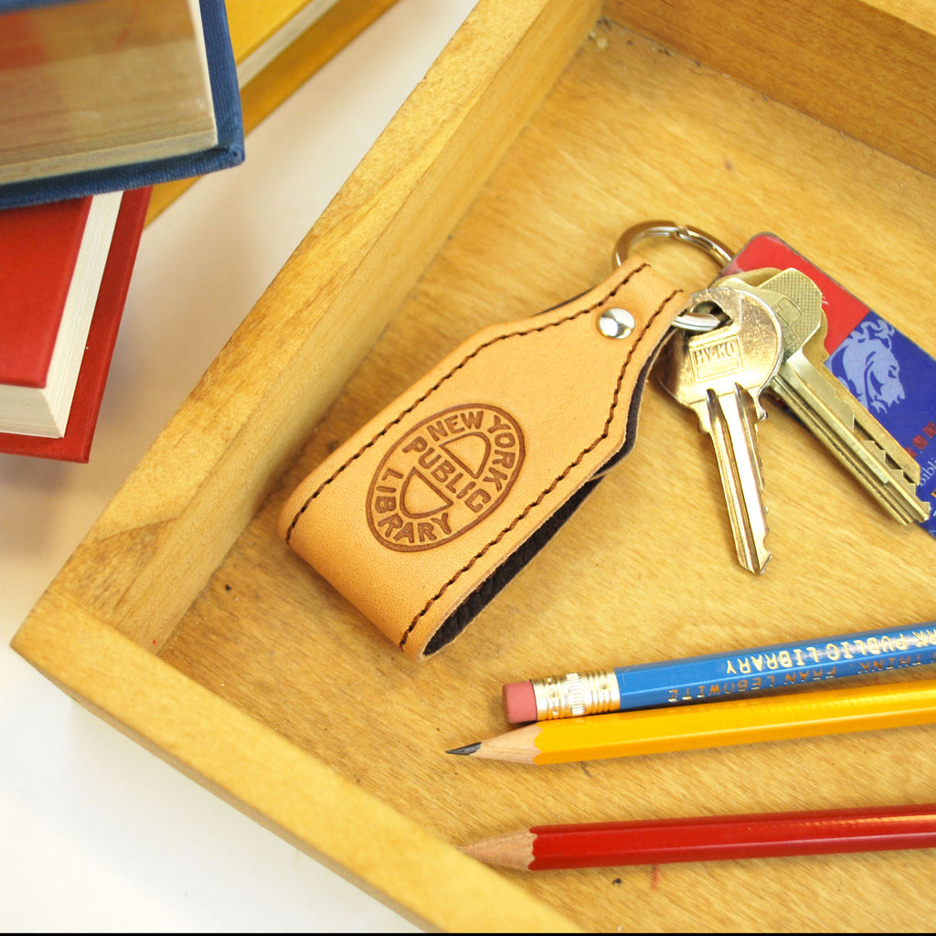 NYPL Bookbinding Stamp Key Holder | The New York Public Library Shop