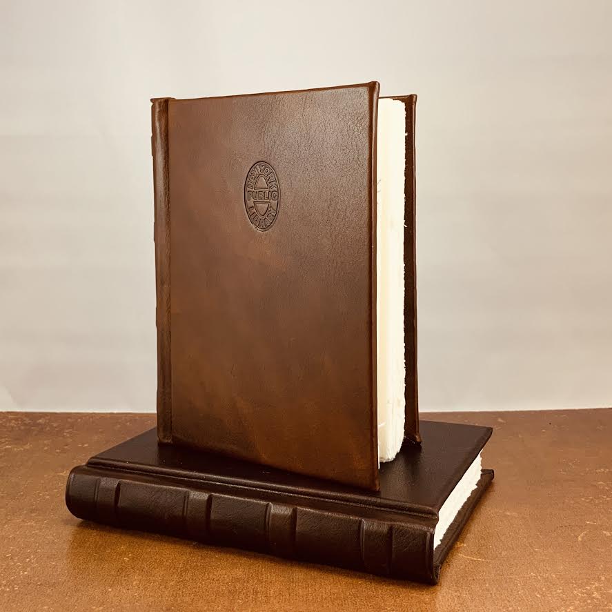 Hardcover Leather NYPL Stamp Journal - The New York Public Library Shop