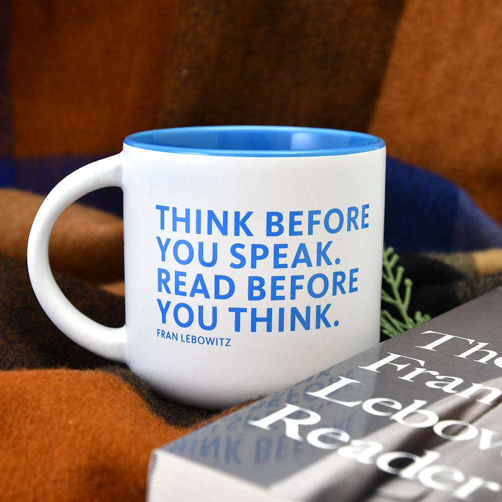 NYPL Fran Lebowitz Quote Mug