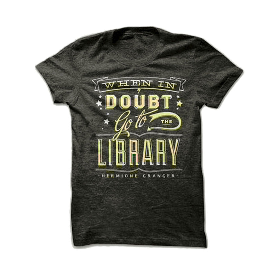 When in Doubt Go to the Library T-Shirt - The New York Public Library Shop