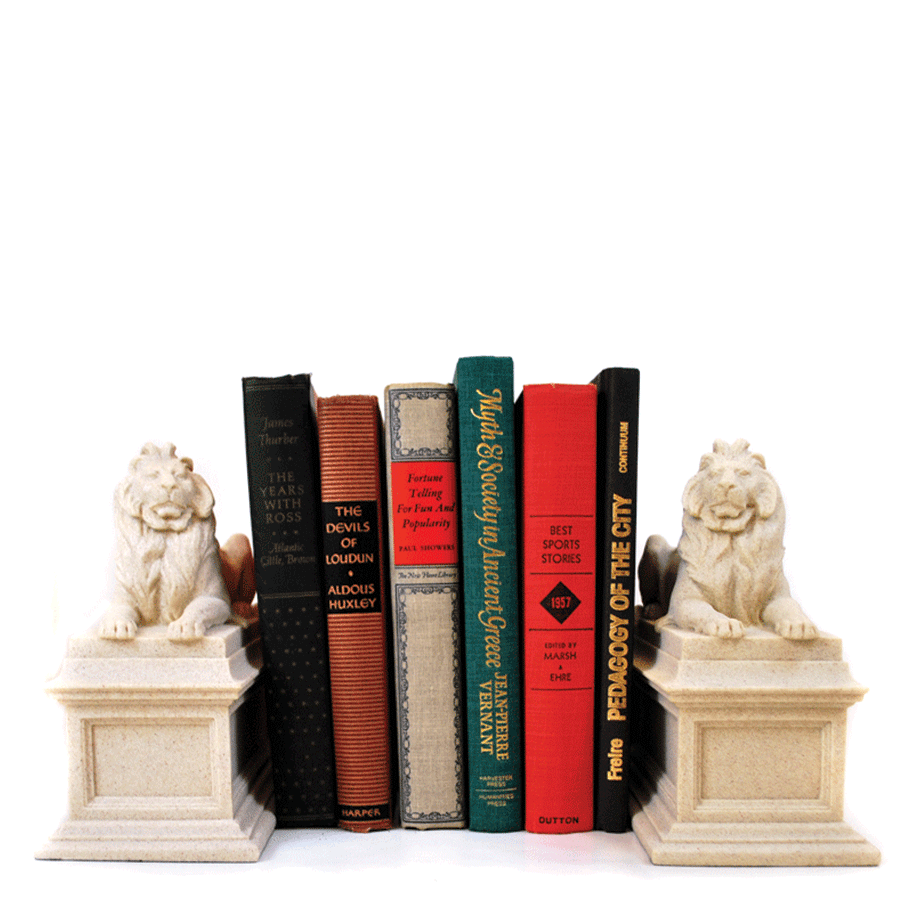 Library Lion Bookends - The New York Public Library Shop
