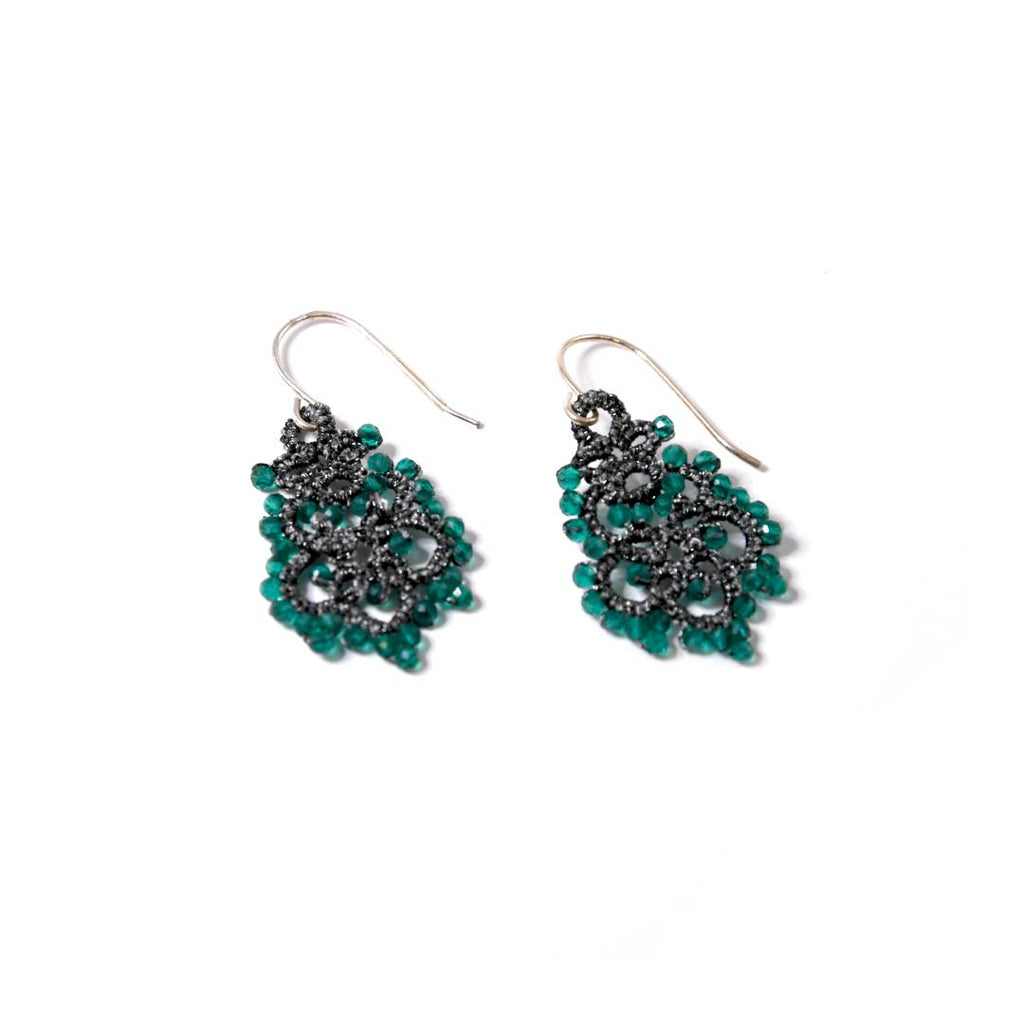 Lace Earrings: Forest Dora