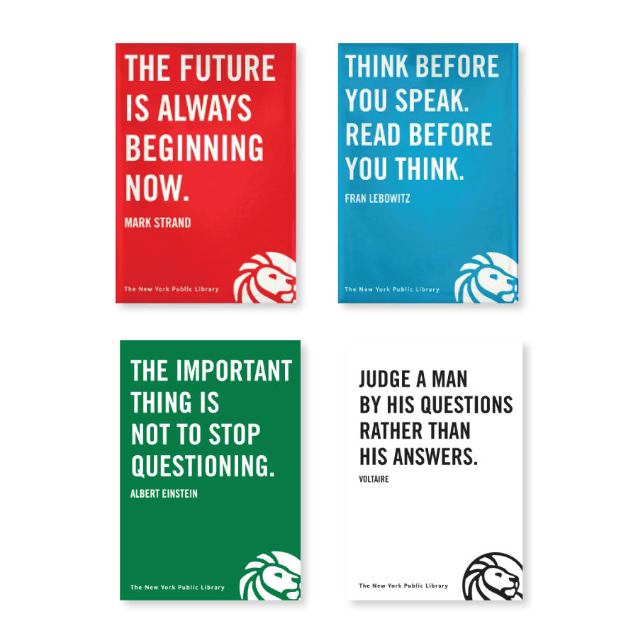 NYPL Philosophical Ponderings Quote Magnet Set