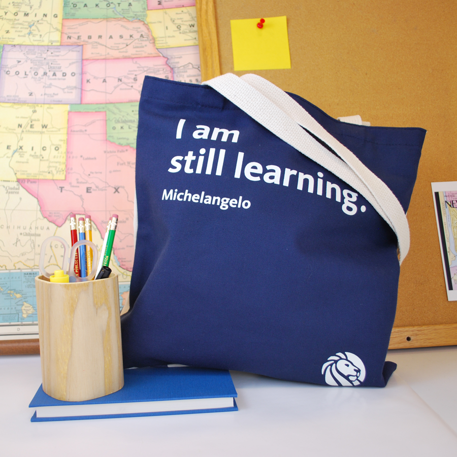 NYPL Michelangelo Tote Bag - The New York Public Library Shop