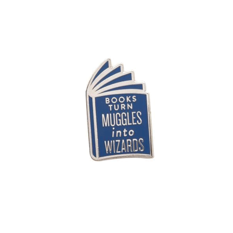 Muggles Book Pin - The New York Public Library Shop