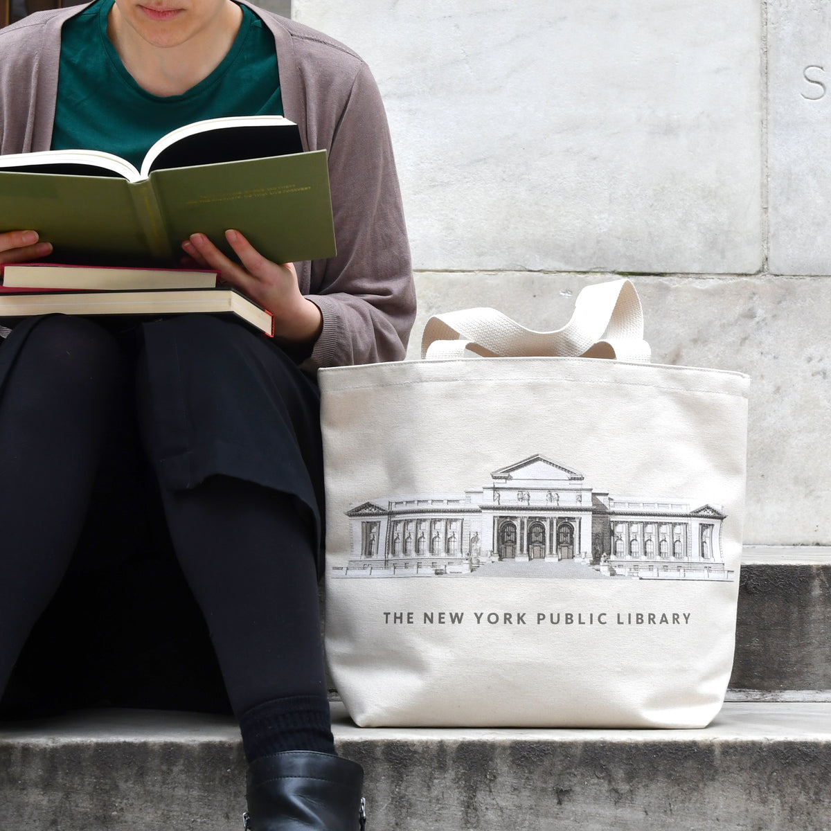 Shakespeare And Company Tote Bag, Daunt Books Canvas tote, L - Inspire  Uplift