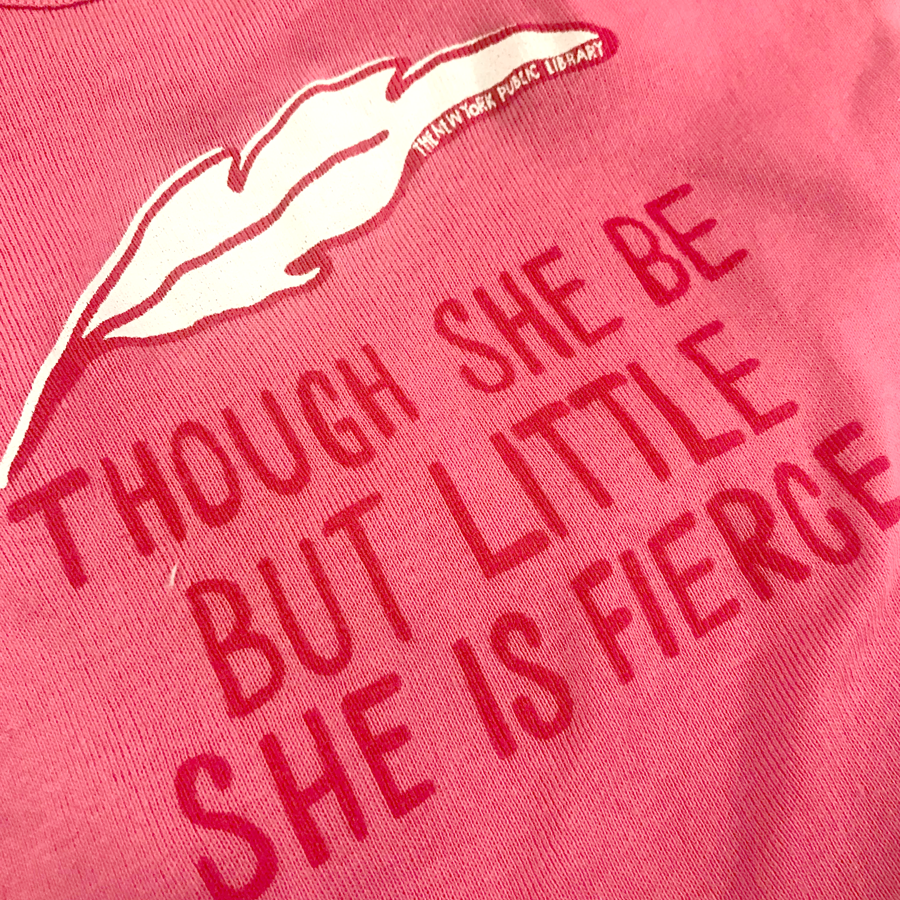 NYPL Though She Be But Little Onesie - The New York Public Library Shop