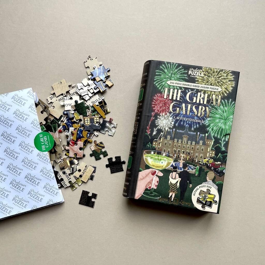 Double-sided The Great Gatsby Puzzle
