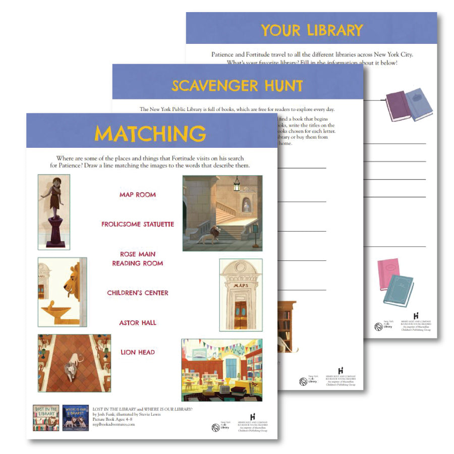 Free Adventures in the Library Activity Kit Download | The New York ...