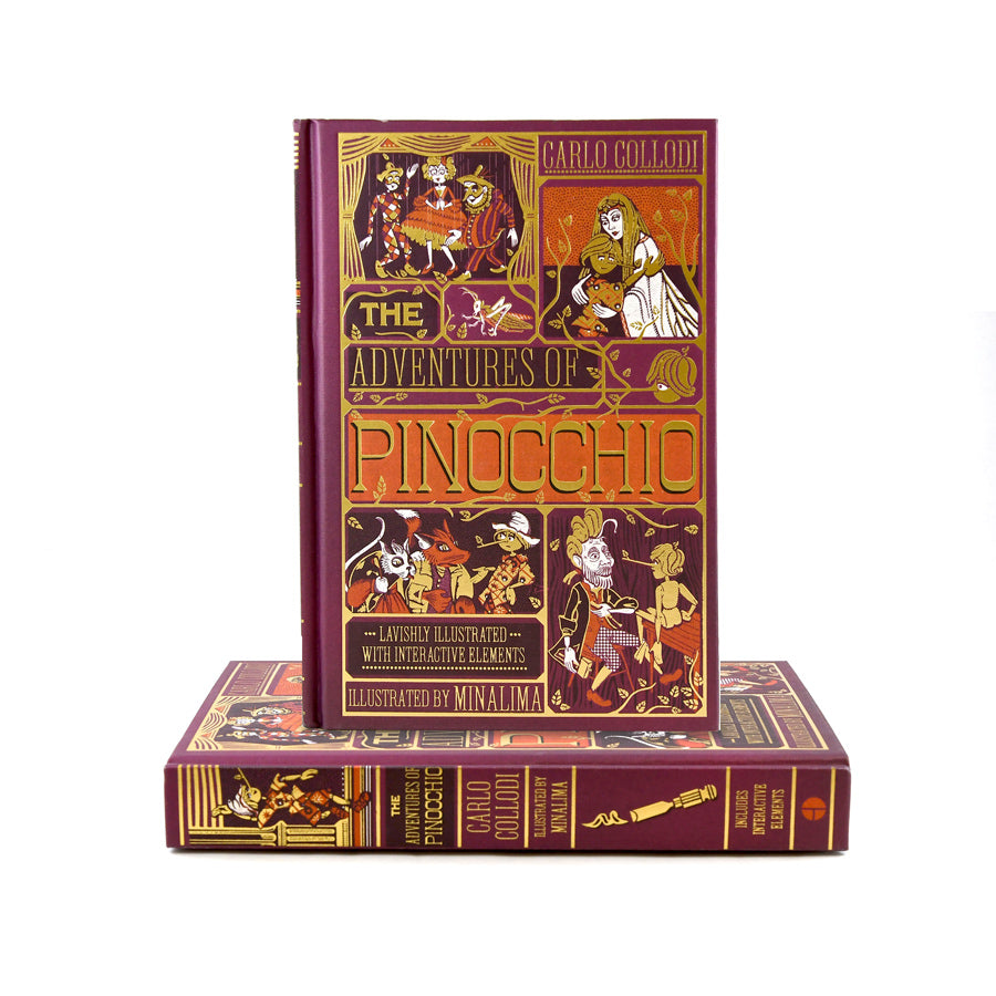 The Adventures Of Pinocchio (minalima Edition) - By Carlo Collodi