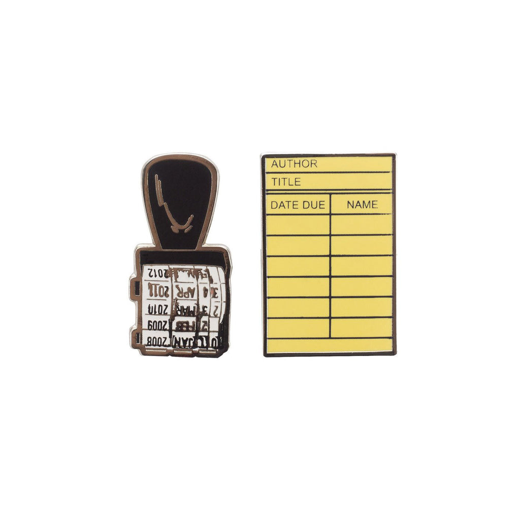 Library Card Pin Set - The New York Public Library Shop