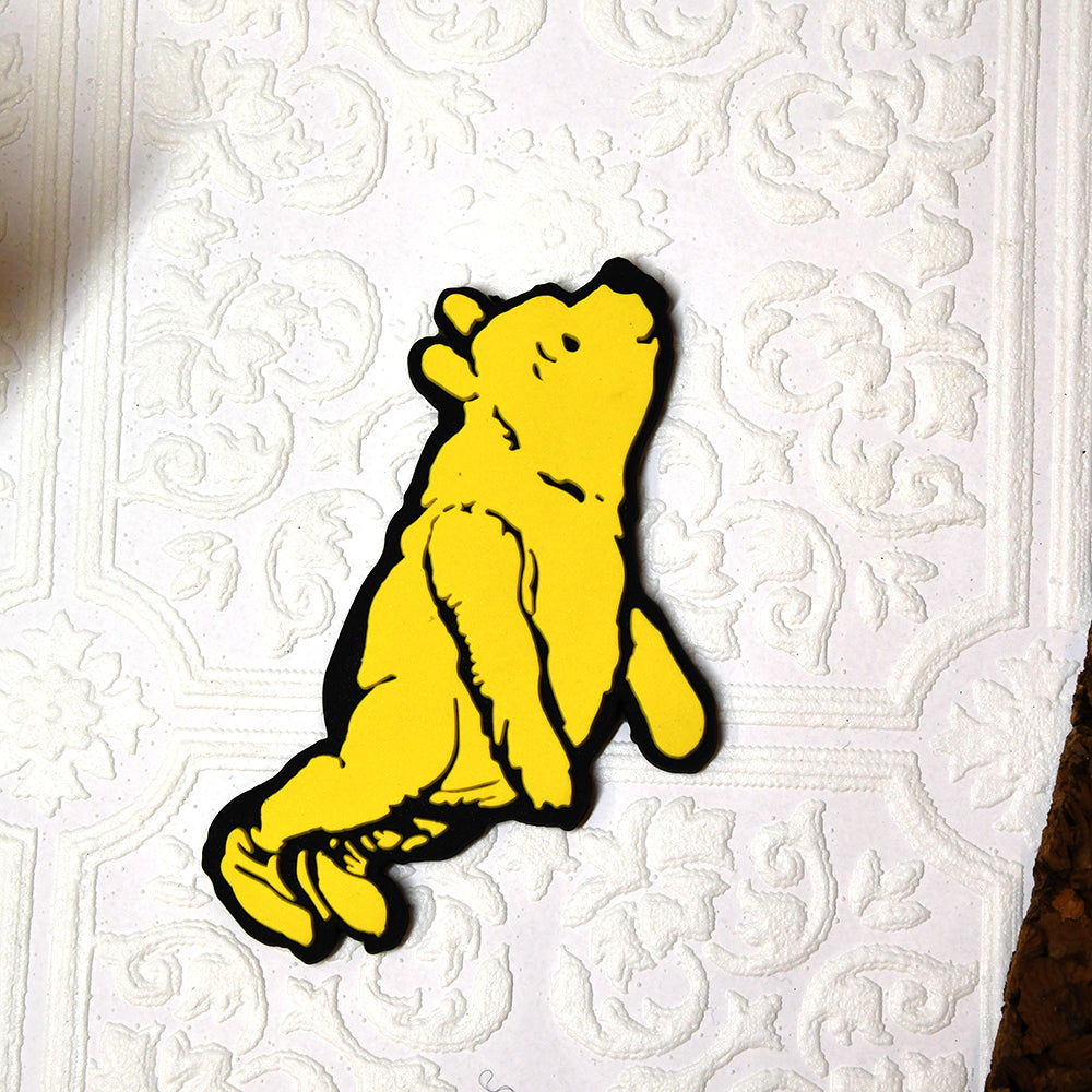 NYPL Soft Rubber Winnie-the-Pooh Magnet