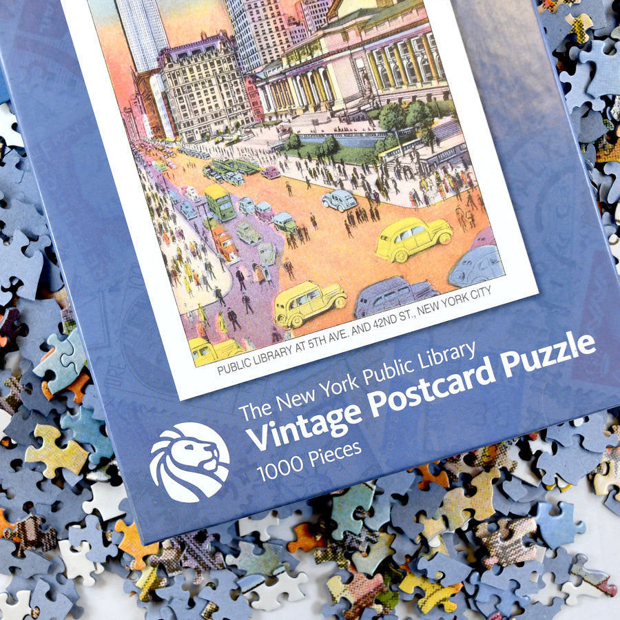 NYPL Vintage Postcard Puzzle