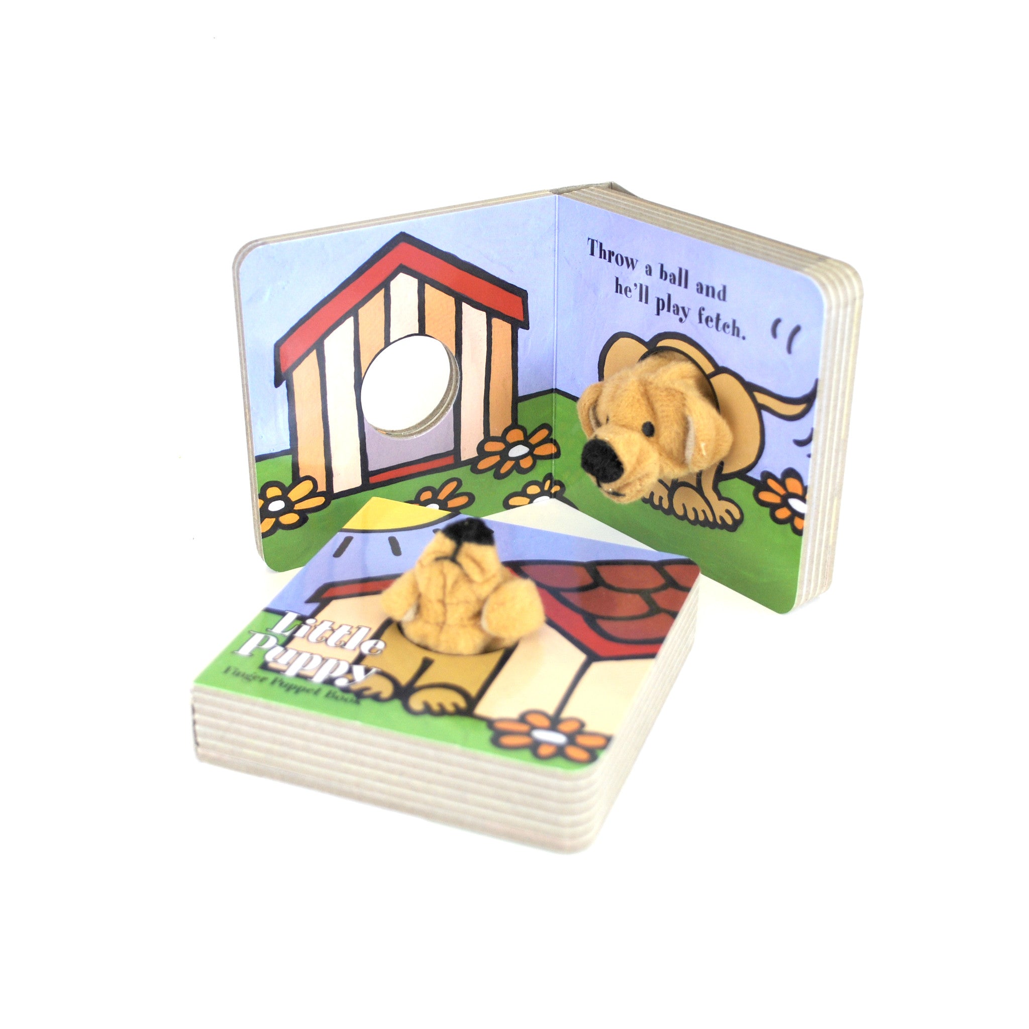Little Puppy Finger Puppet Book | The New York Public Library Shop