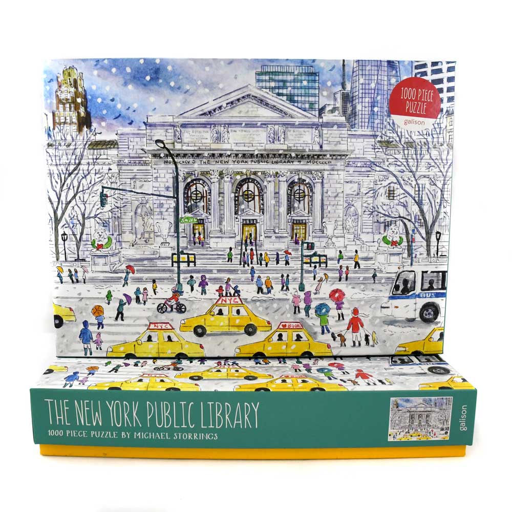 NYPL Michael Storrings Puzzle - The New York Public Library Shop