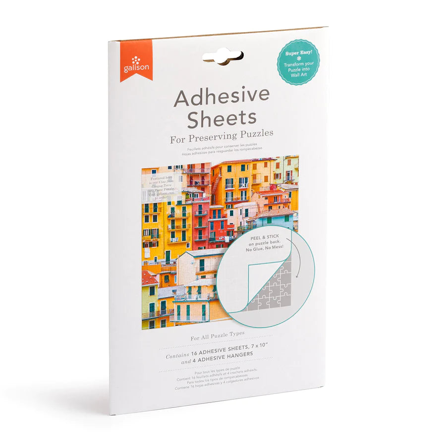 Adhesive Puzzle Sheets