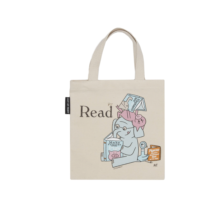 Mini Read Elephant and Piggie Book Bag - The New York Public Library Shop