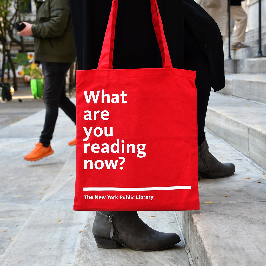 Limited-Edition NYPL 'What Are You Reading Now?' Tote Bag