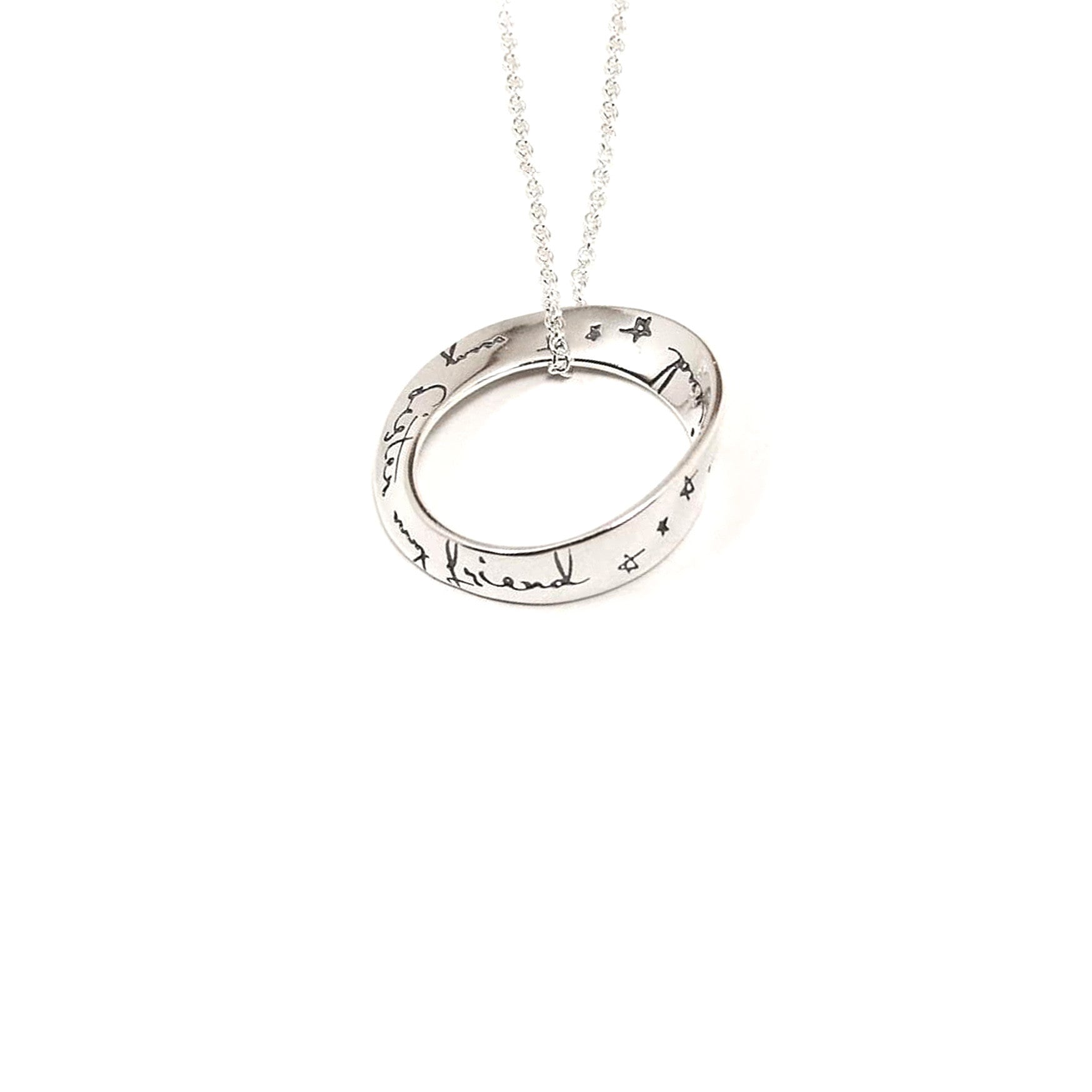 Sisters Mobius Necklace | The New York Public Library Shop