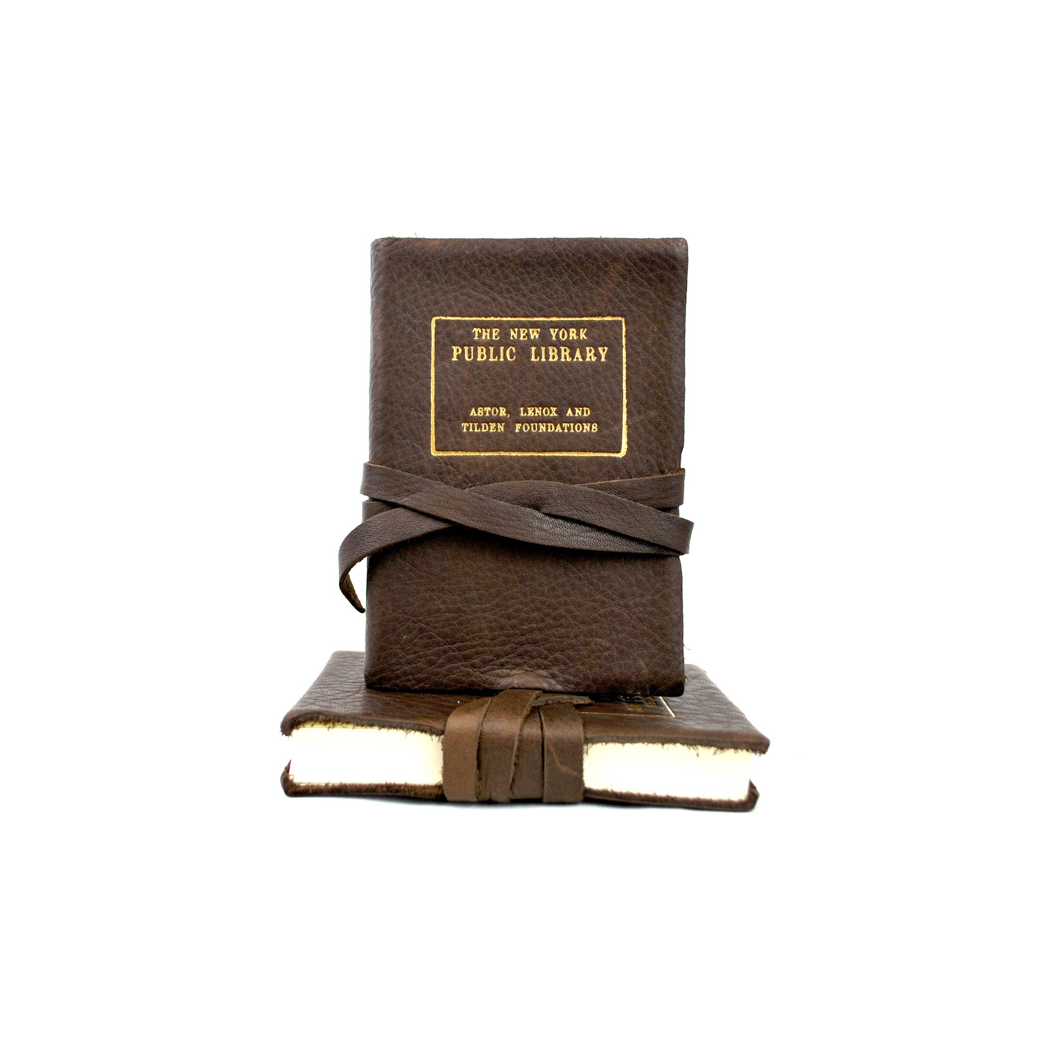 Leather NYPL Stamp Journal | The New York Public Library Shop