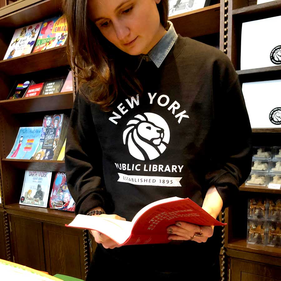 NYPL 1895 Sweatshirt | The New York Public Library Shop